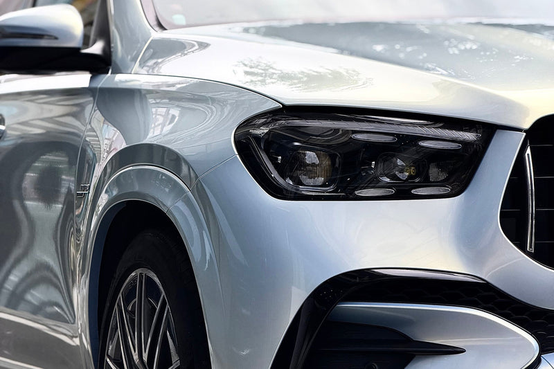 NEOPPF Color PPF front quarter and panel boundaries for an after-accident insurance and repair guide