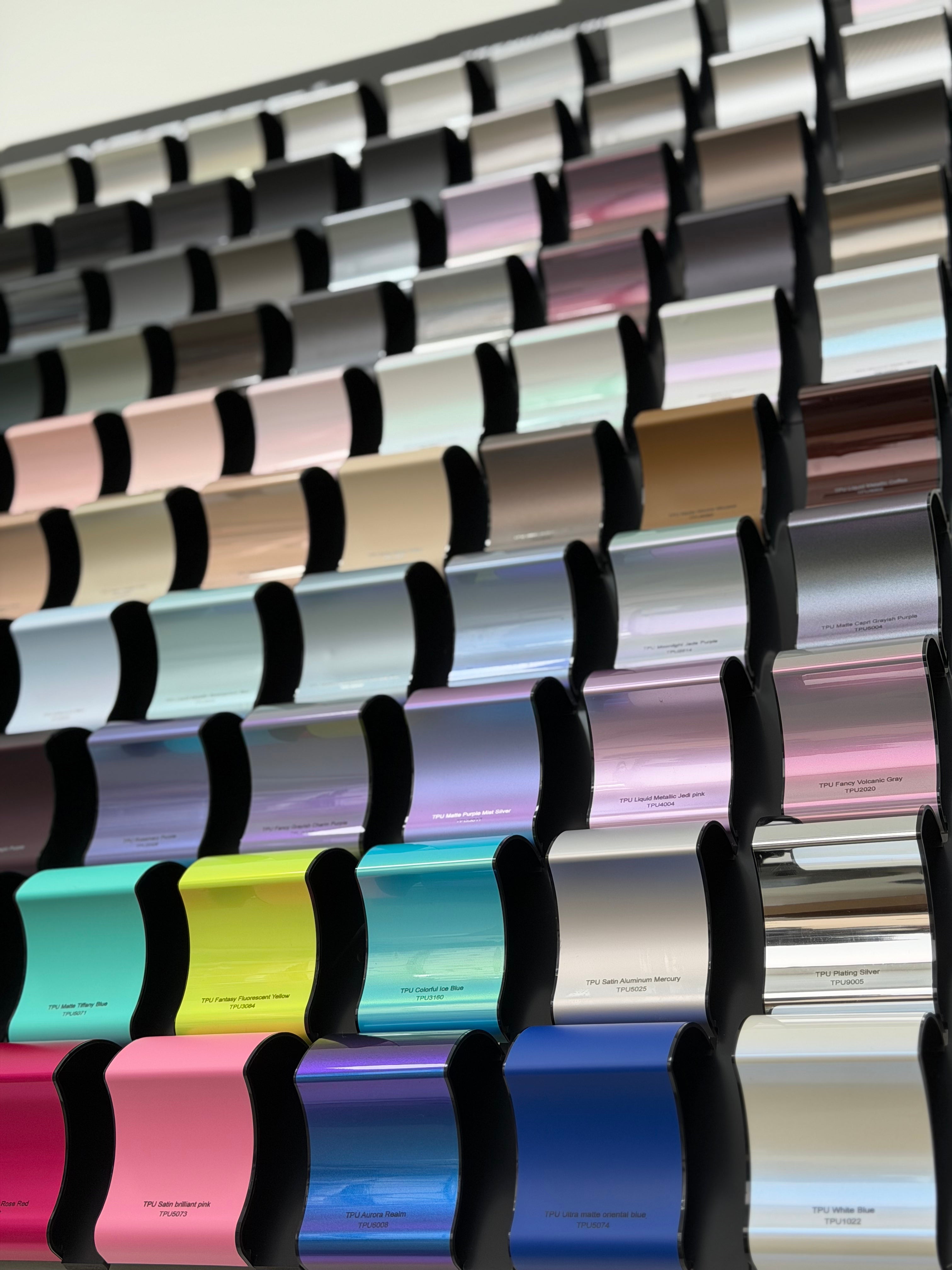 Range of popular colored PPF finishes for 2026 by NEOPPF