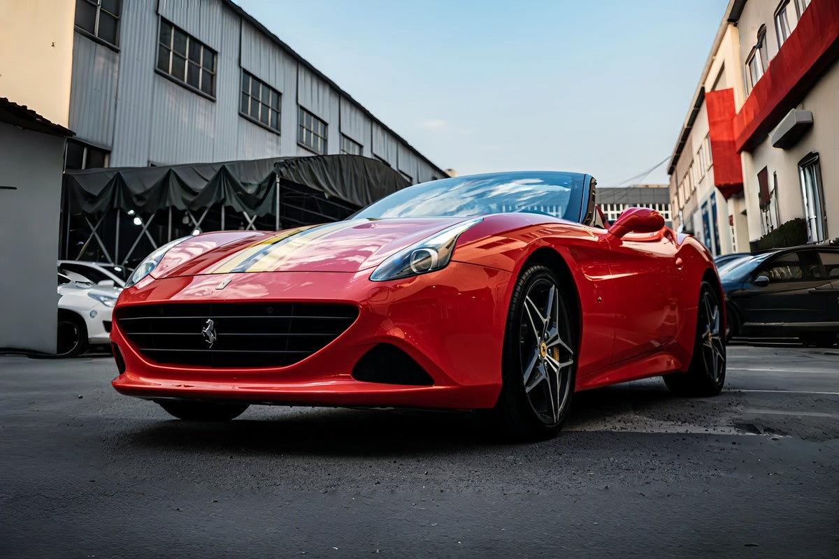 Bvis Color Ferrari Red vs Burgundy Red Color PPF: Compare | NEOPPF