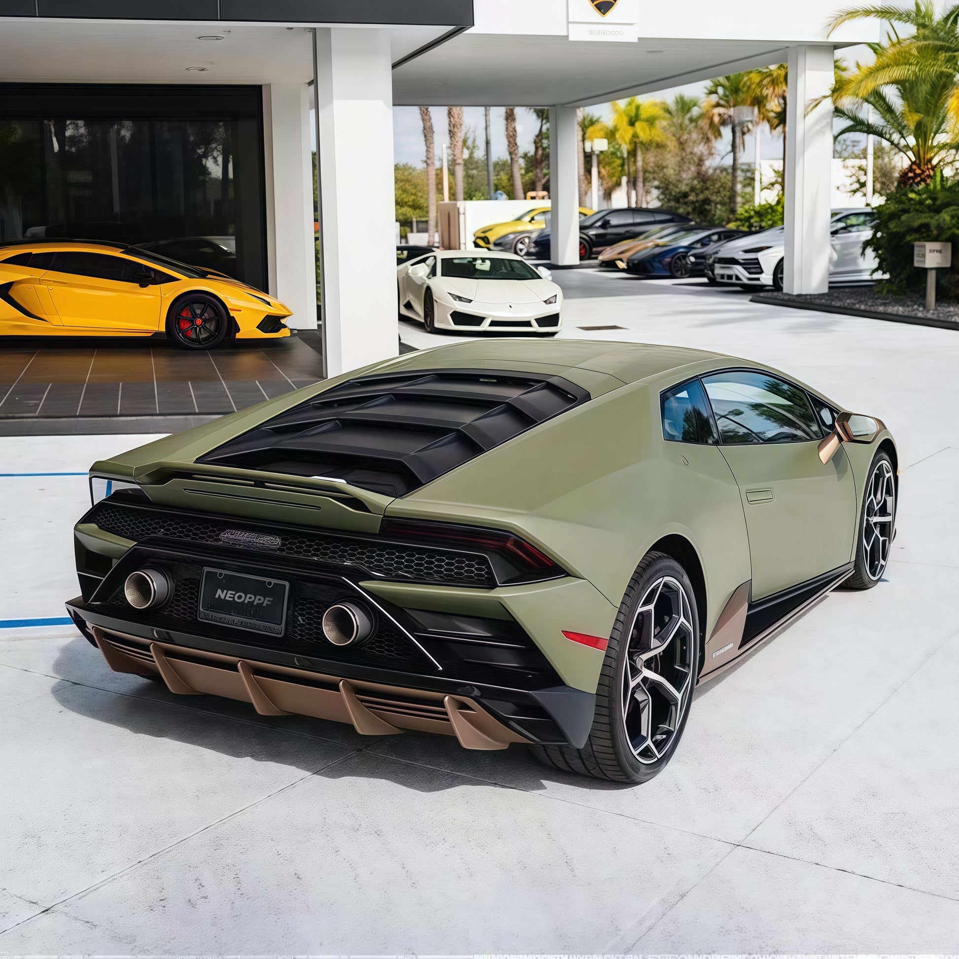 5053 - Matte Combat Green (L)