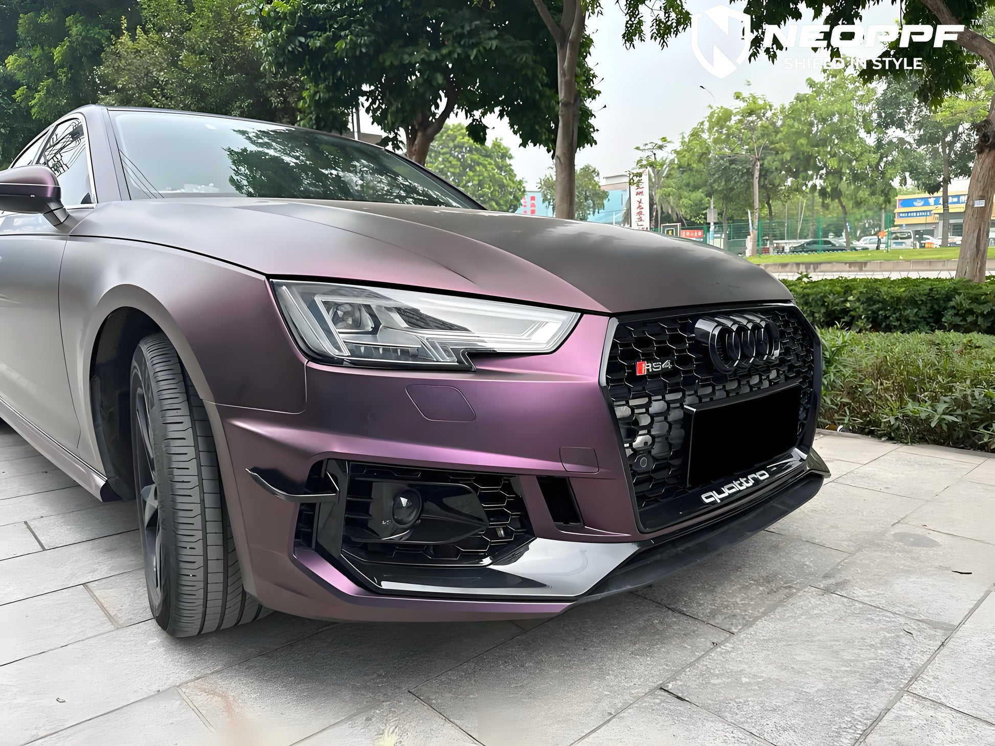 2048 - Glossy Black Magic Purple