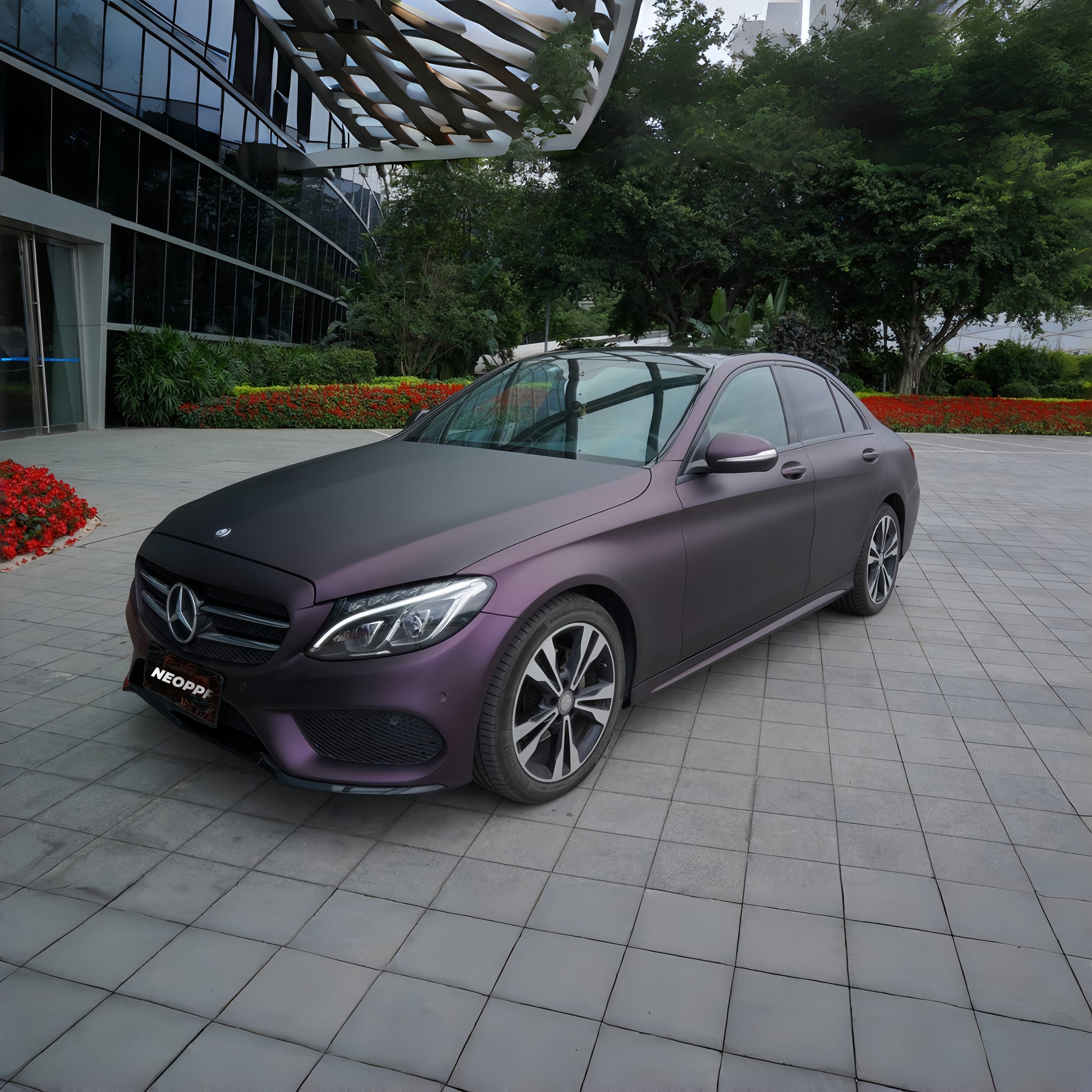 5042 - Satin Black Phantom Purple