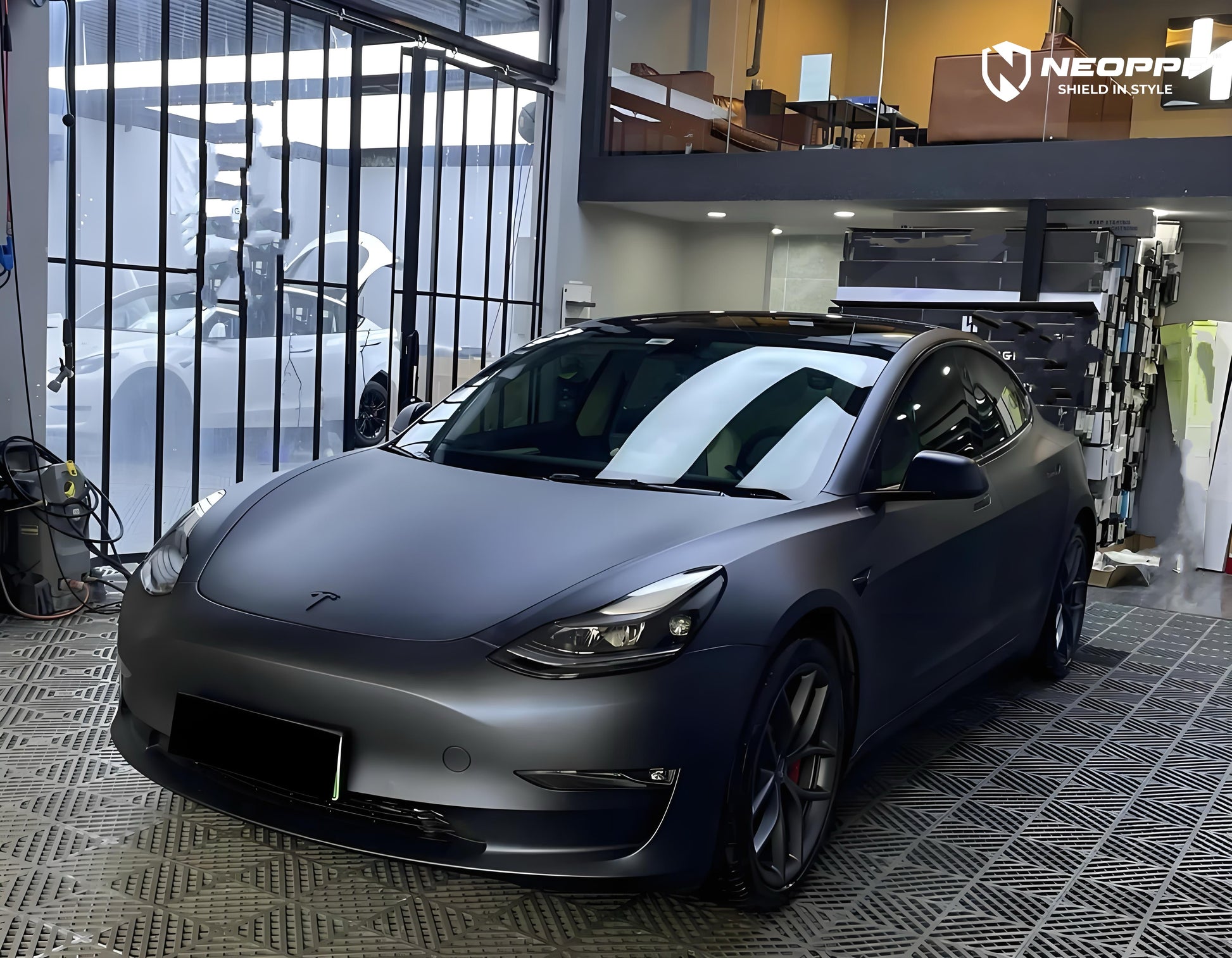 5019 - Matte Black Phantom Blue