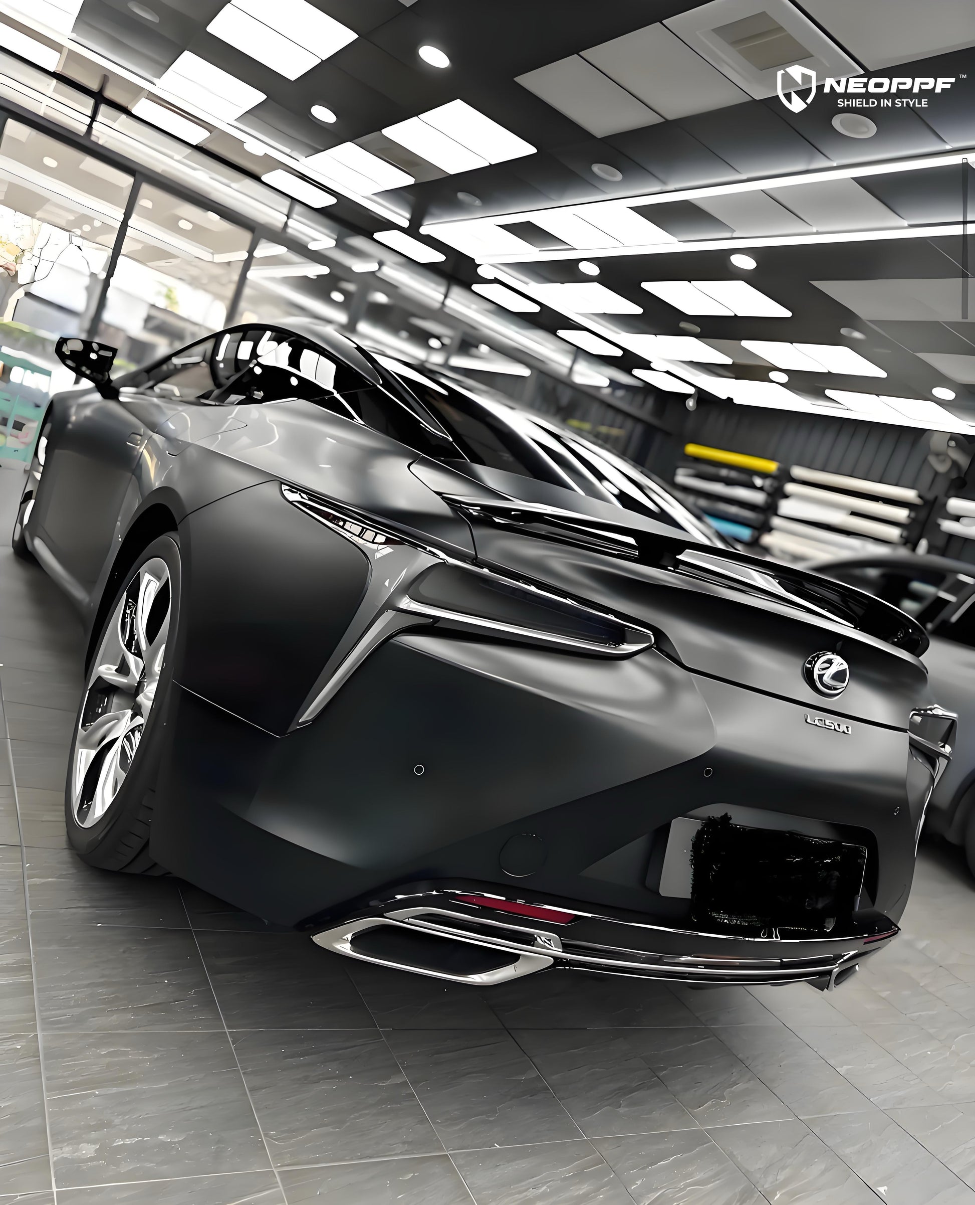 7005 - Matte Transparent Carbon Fiber