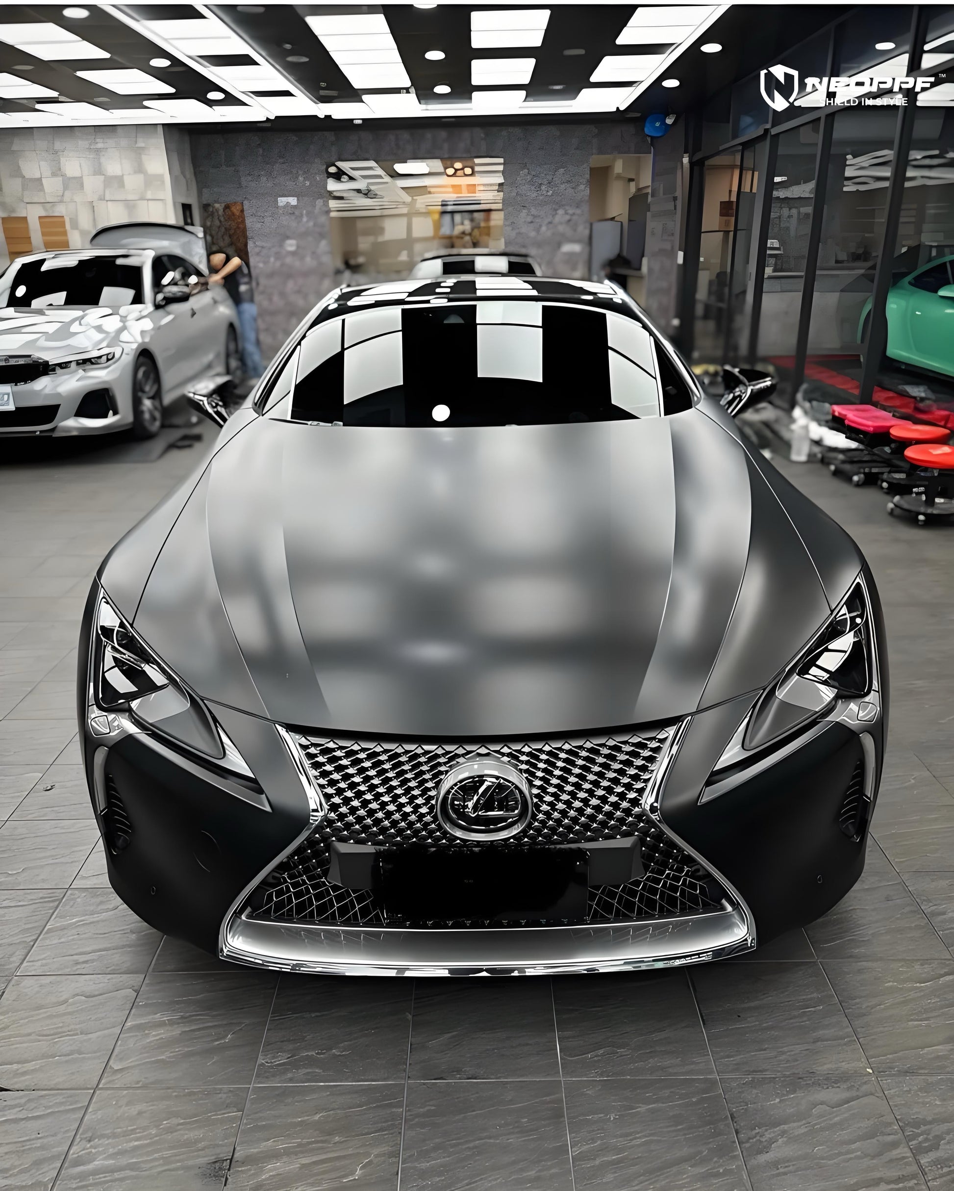 7005 - Matte Transparent Carbon Fiber