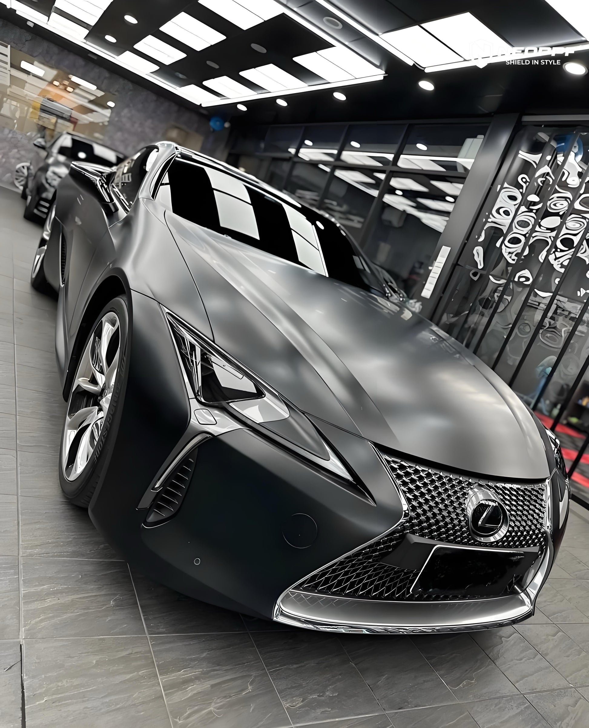 7005 - Matte Transparent Carbon Fiber