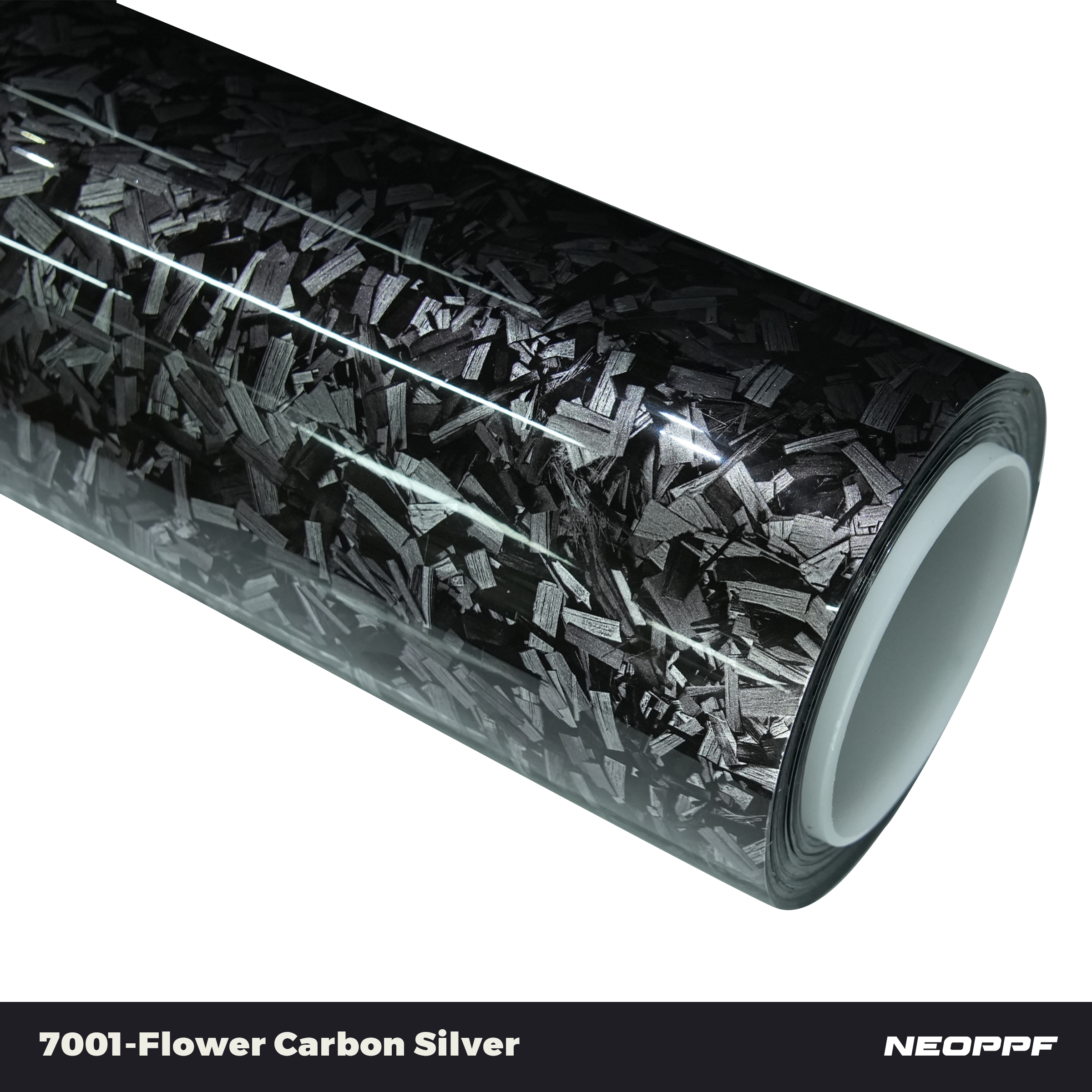 7001 - Premium Silver Carbon Fiber