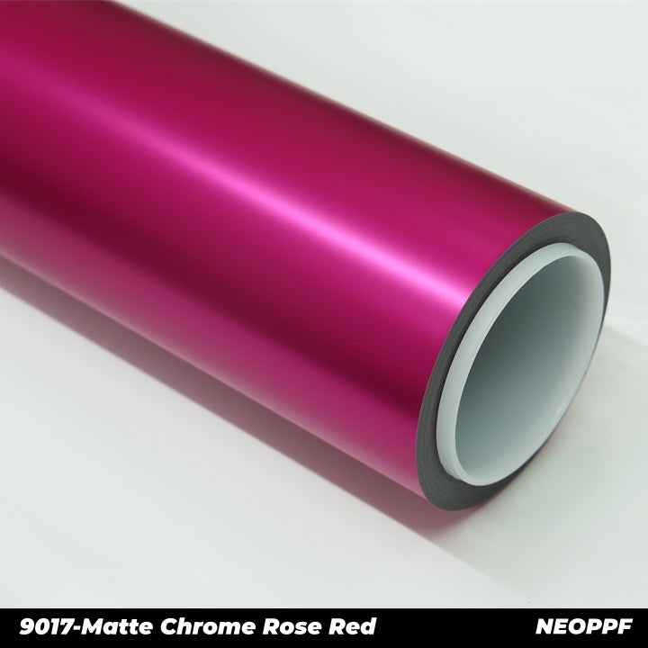 9017-Matte Chrome Rose Red