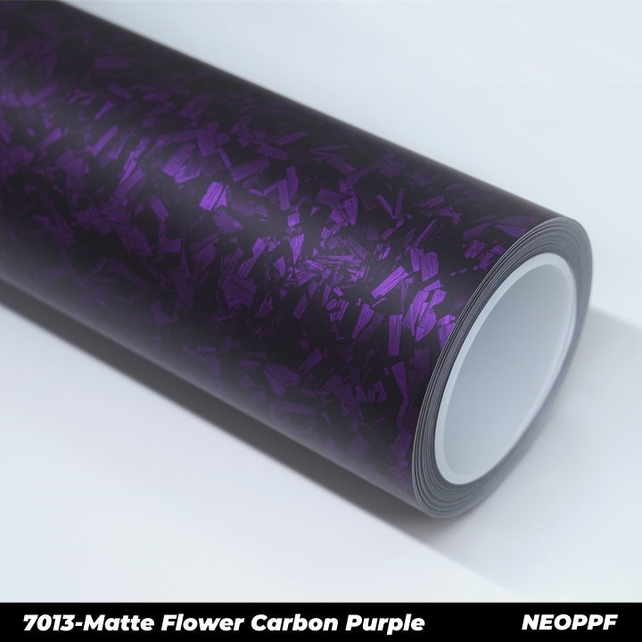 7013-Matte Flower Carbon Purple