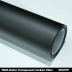 7005 - Matte Transparent Carbon Fiber