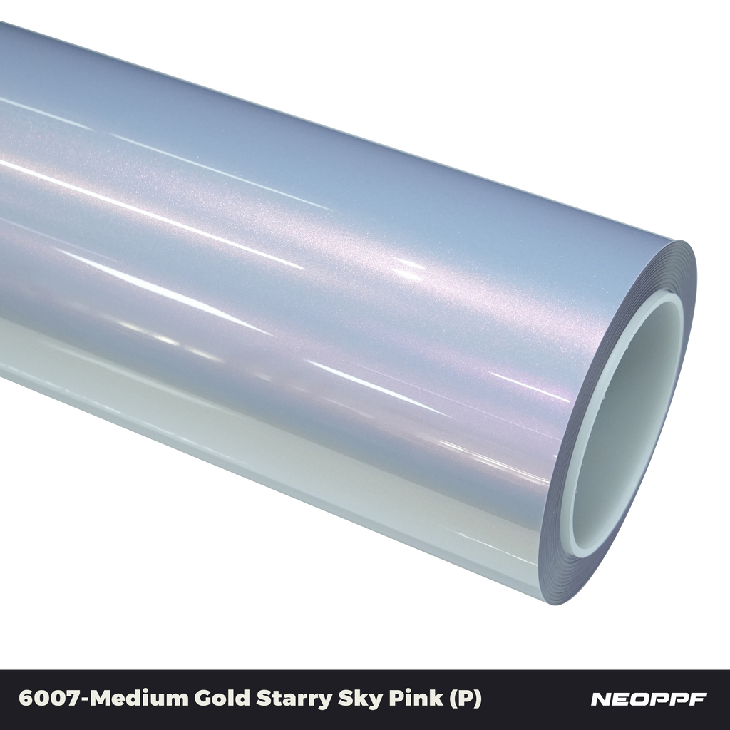 6007 - Medium Gold Starry Sky Pink (P)