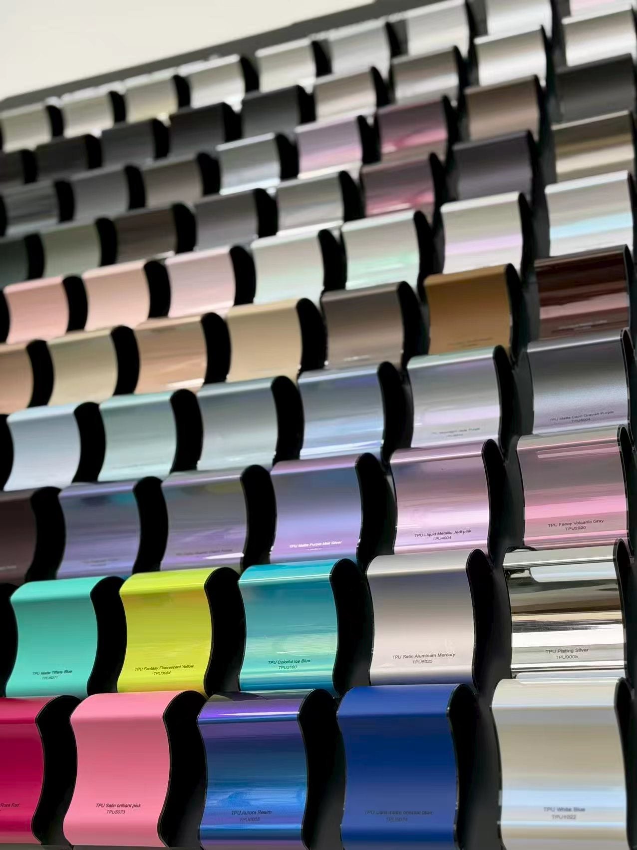 NEOPPF color paint protection film swatch library